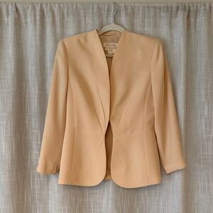 Vintage 80’s ESCADA Women's Blazer in Soft Peach